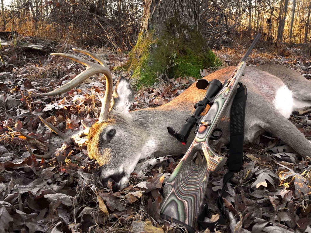 Boyds Featherweight Thumbhole stock Forest Camo color scheme