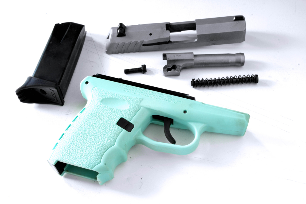 SCCY CPX pistol breakdown